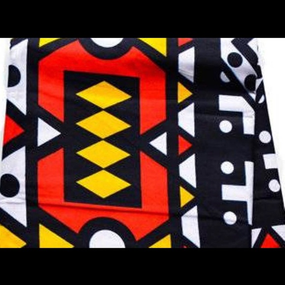 Infinity Scarf Ankara pattern. - Picture 2 of 3